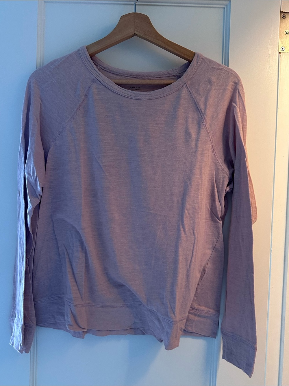 Banana Republic Cozy Pink Long-Sleeve Women's Top